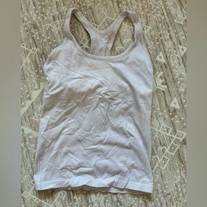 DSG Women's Racer Back Workout White Tank Top Size Small